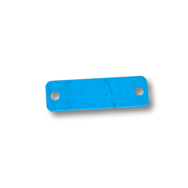 Metal Blanks UK - Aluminium Shoe Tag 45mm x 15mm
