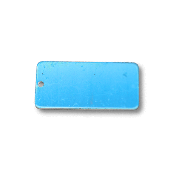 Metal Blanks UK - Aluminium Blank 50mm x 25mm