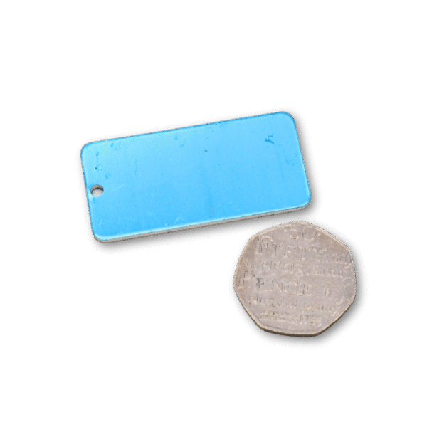 Metal Blanks UK - Aluminium Blank 50mm x 25mm
