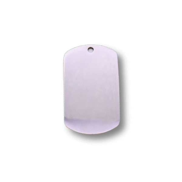 Metal Blanks UK - Stainless Steel Dog Tag 50mm x 28mm